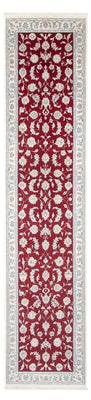 Alfombra de pasillo Alfombra Persa - Nain - Prima - 346 x 86 cm - rojo