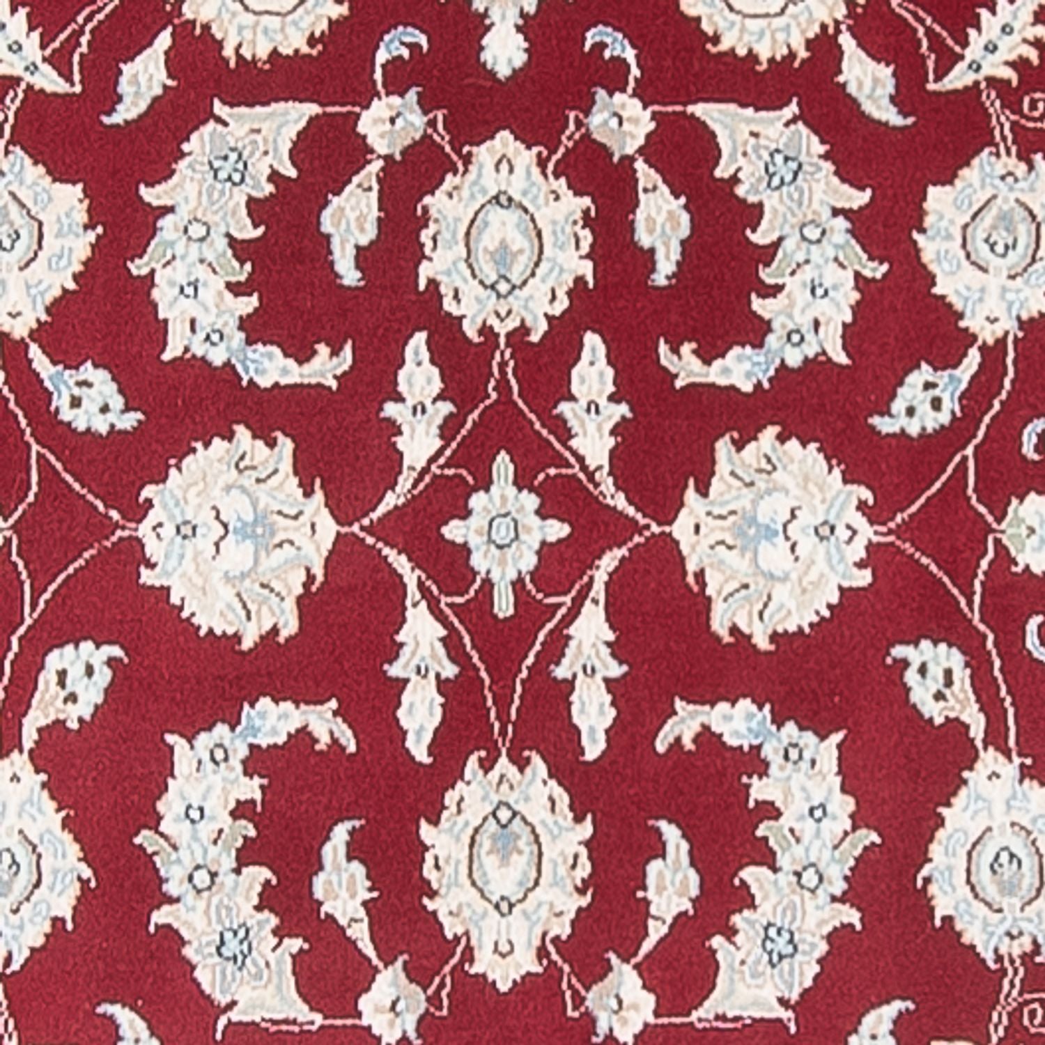 Alfombra de pasillo Alfombra Persa - Nain - Prima - 346 x 86 cm - rojo