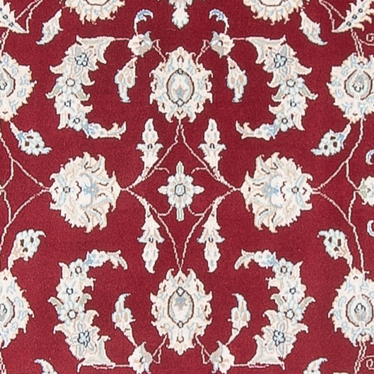 Alfombra de pasillo Alfombra Persa - Nain - Prima - 346 x 86 cm - rojo