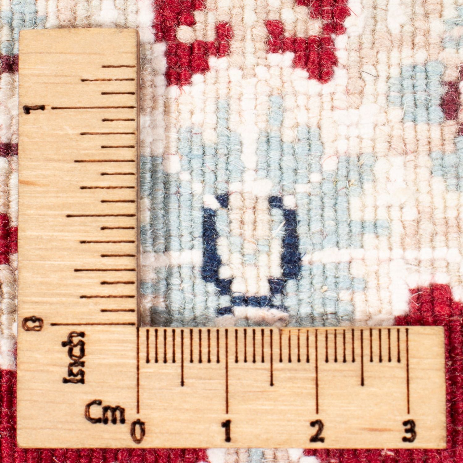 Alfombra de pasillo Alfombra Persa - Nain - Prima - 346 x 86 cm - rojo