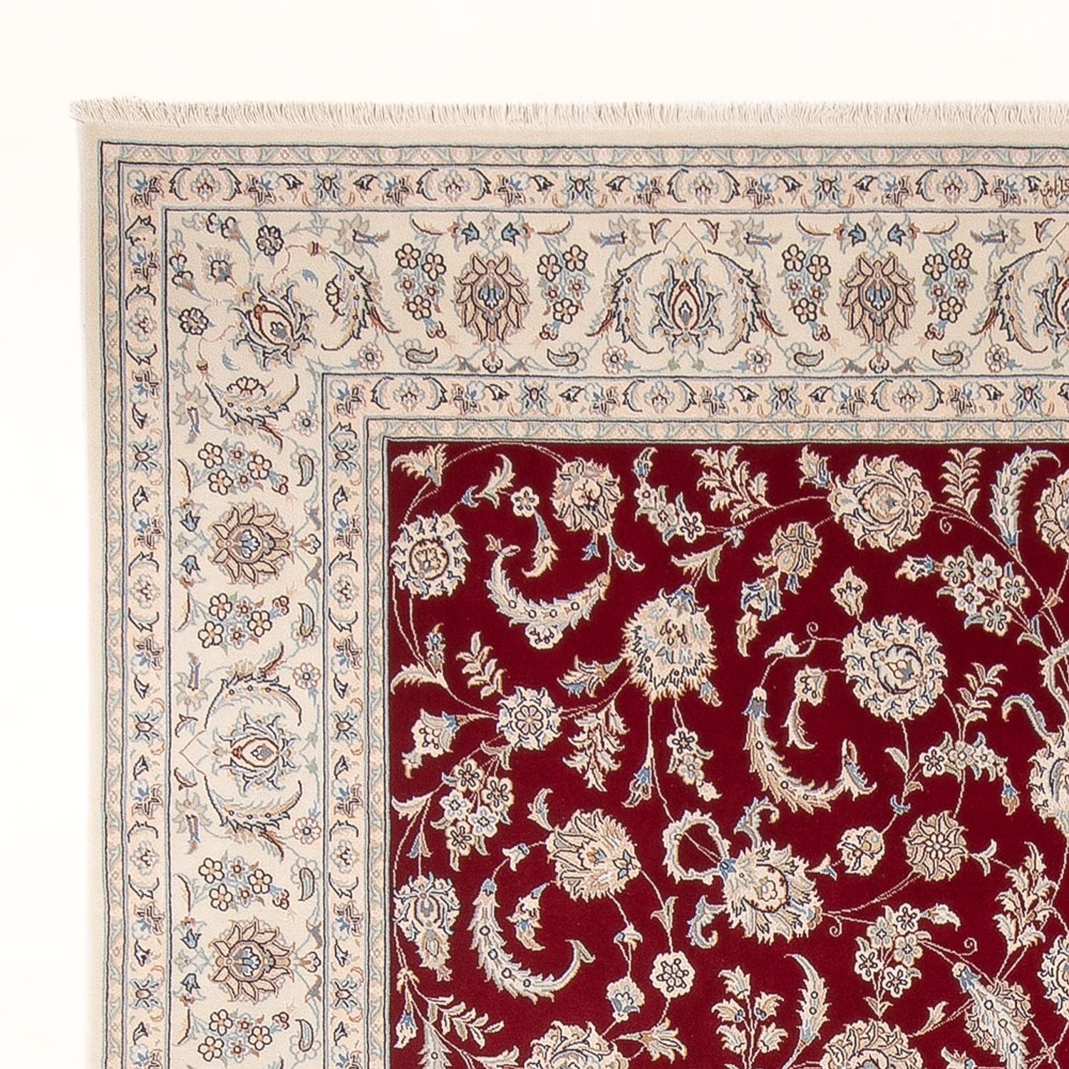 Alfombra Persa - Nain - Prima - 312 x 247 cm - rojo
