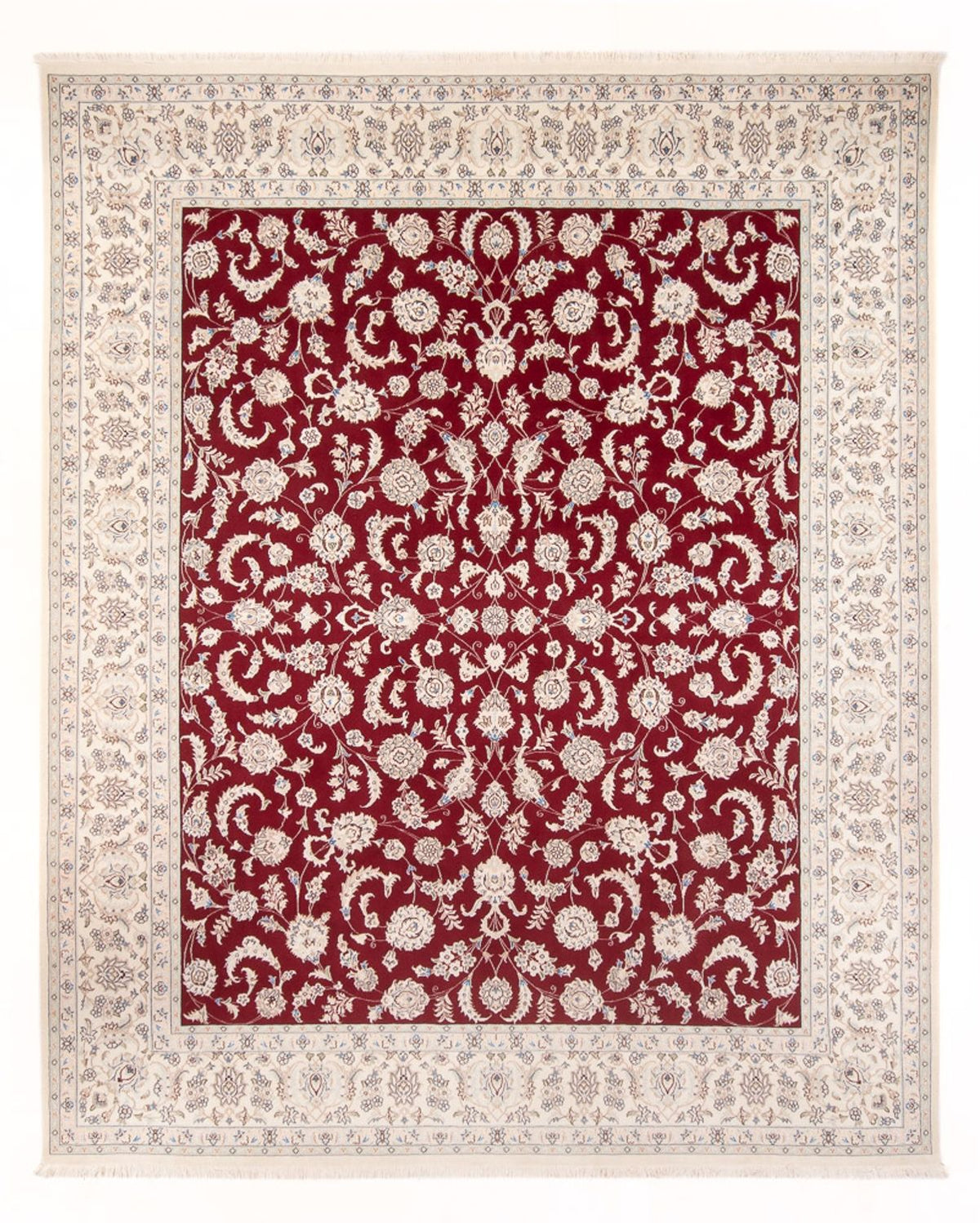 Alfombra Persa - Nain - Prima - 307 x 250 cm - rojo