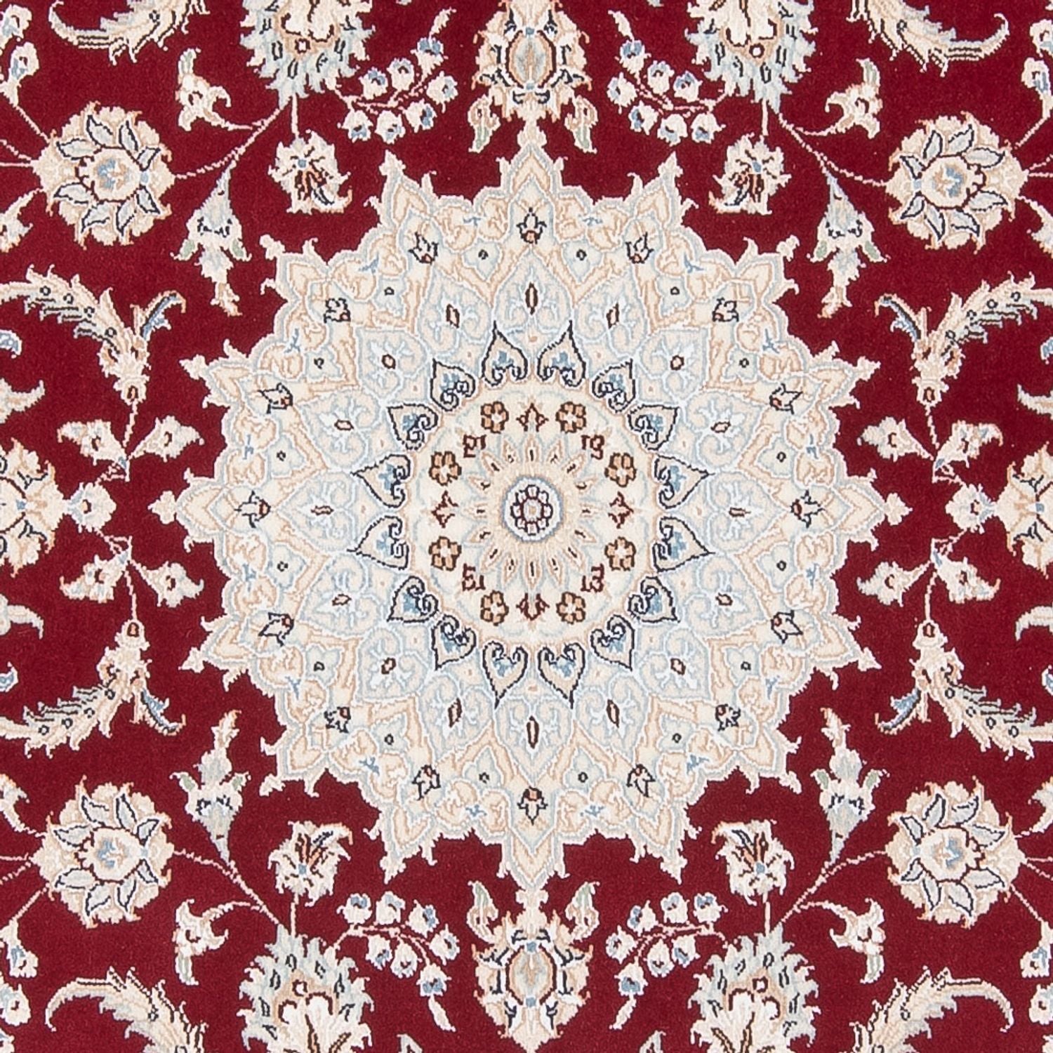 Alfombra Persa - Nain - Prima - 205 x 135 cm - rojo
