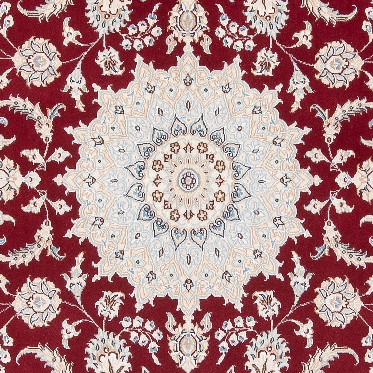 Alfombra Persa - Nain - Prima - 205 x 135 cm - rojo
