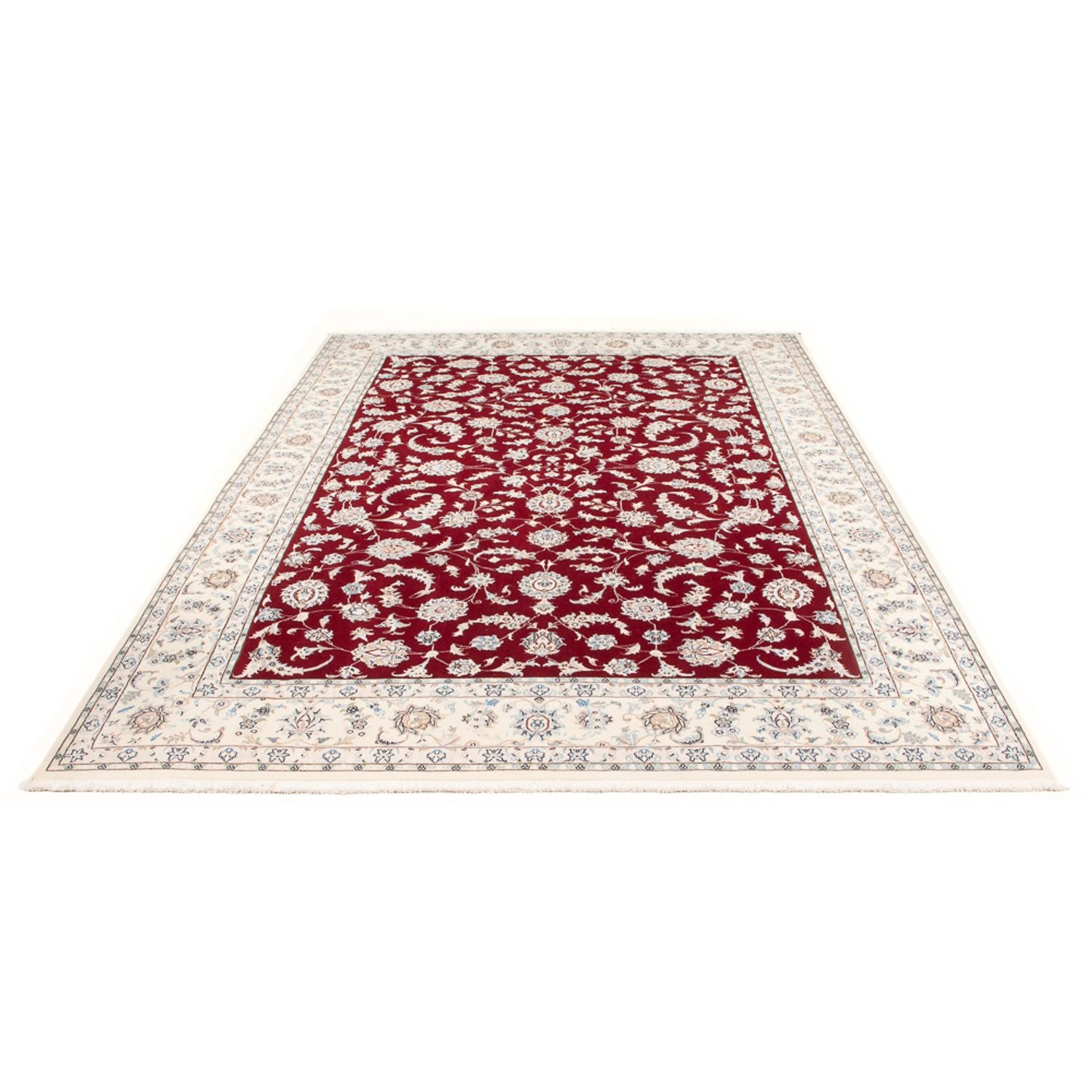 Alfombra Persa - Nain - Prima - 289 x 199 cm - rojo