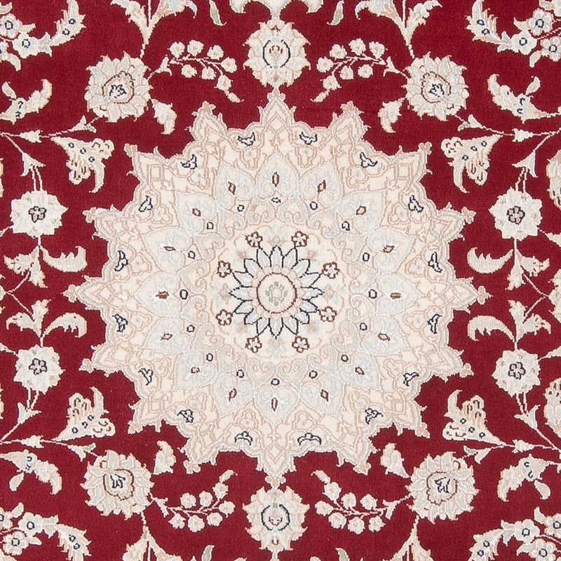 Alfombra Persa - Nain - Prima - 200 x 148 cm - rojo