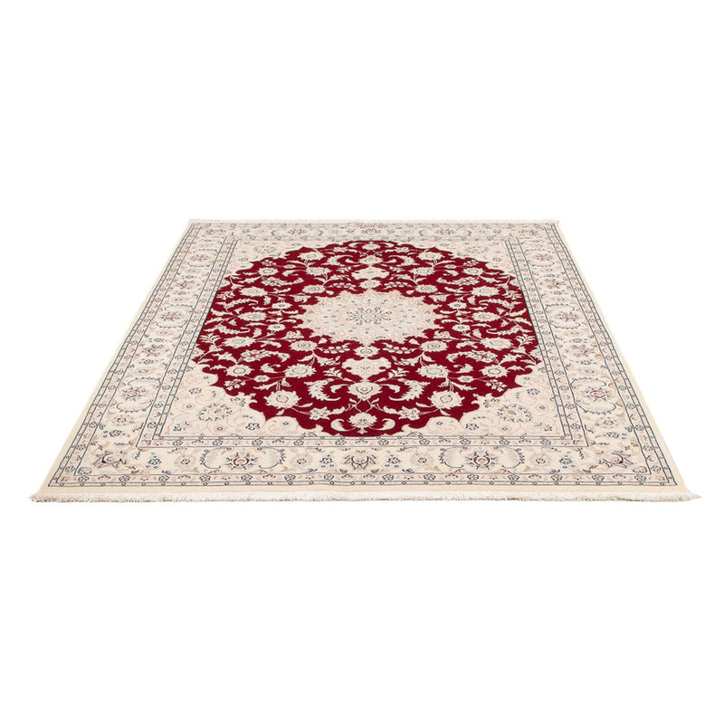Alfombra Persa - Nain - Prima - 200 x 148 cm - rojo