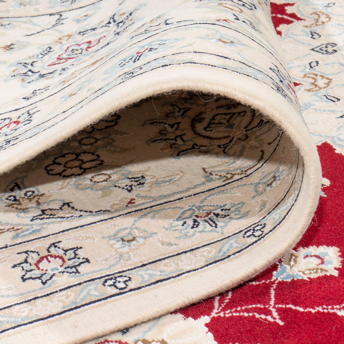 Alfombra Persa - Nain - Prima - 351 x 249 cm - rojo