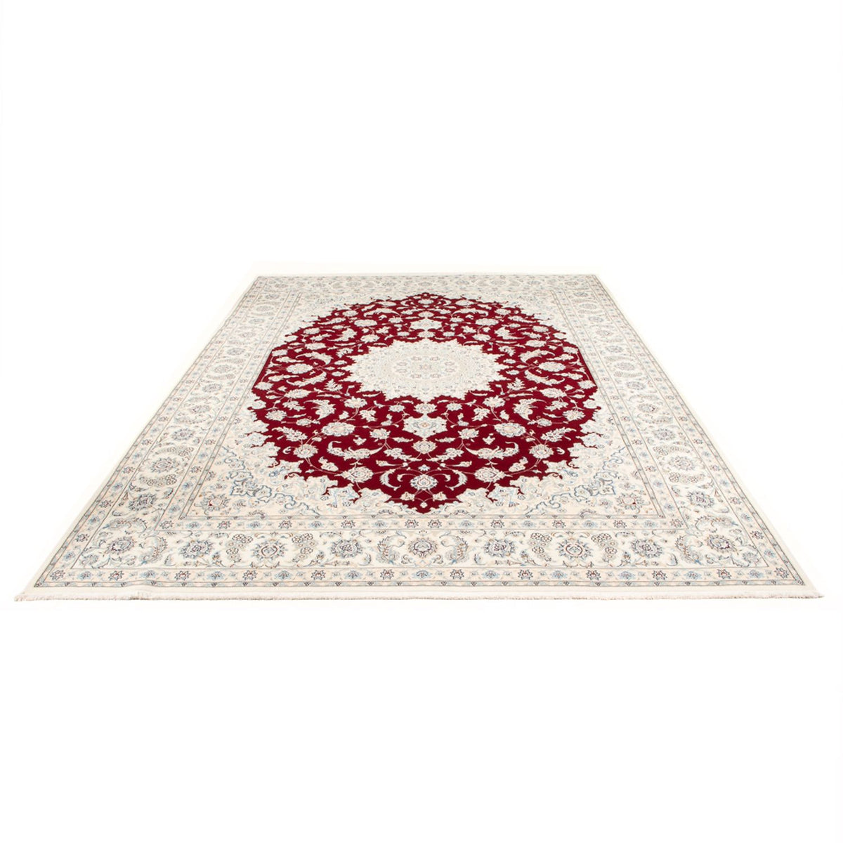 Alfombra Persa - Nain - Prima - 351 x 249 cm - rojo