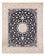 Alfombra Persa - Nain - Prima - 305 x 248 cm - azul oscuro