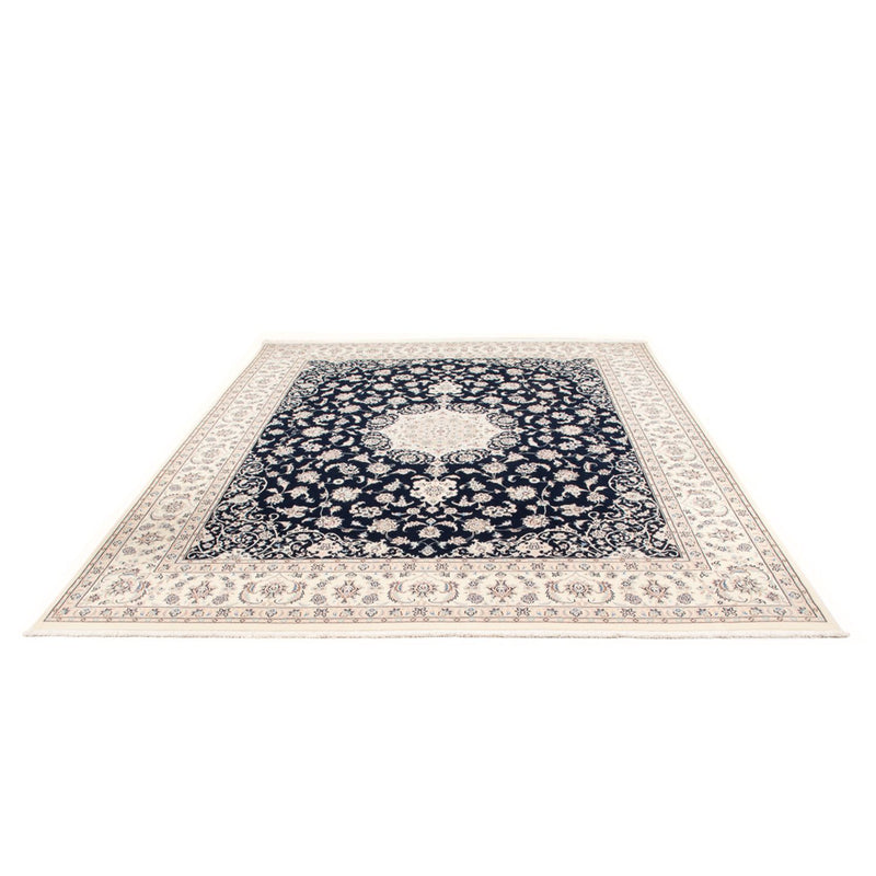 Alfombra Persa - Nain - Prima - 305 x 248 cm - azul oscuro
