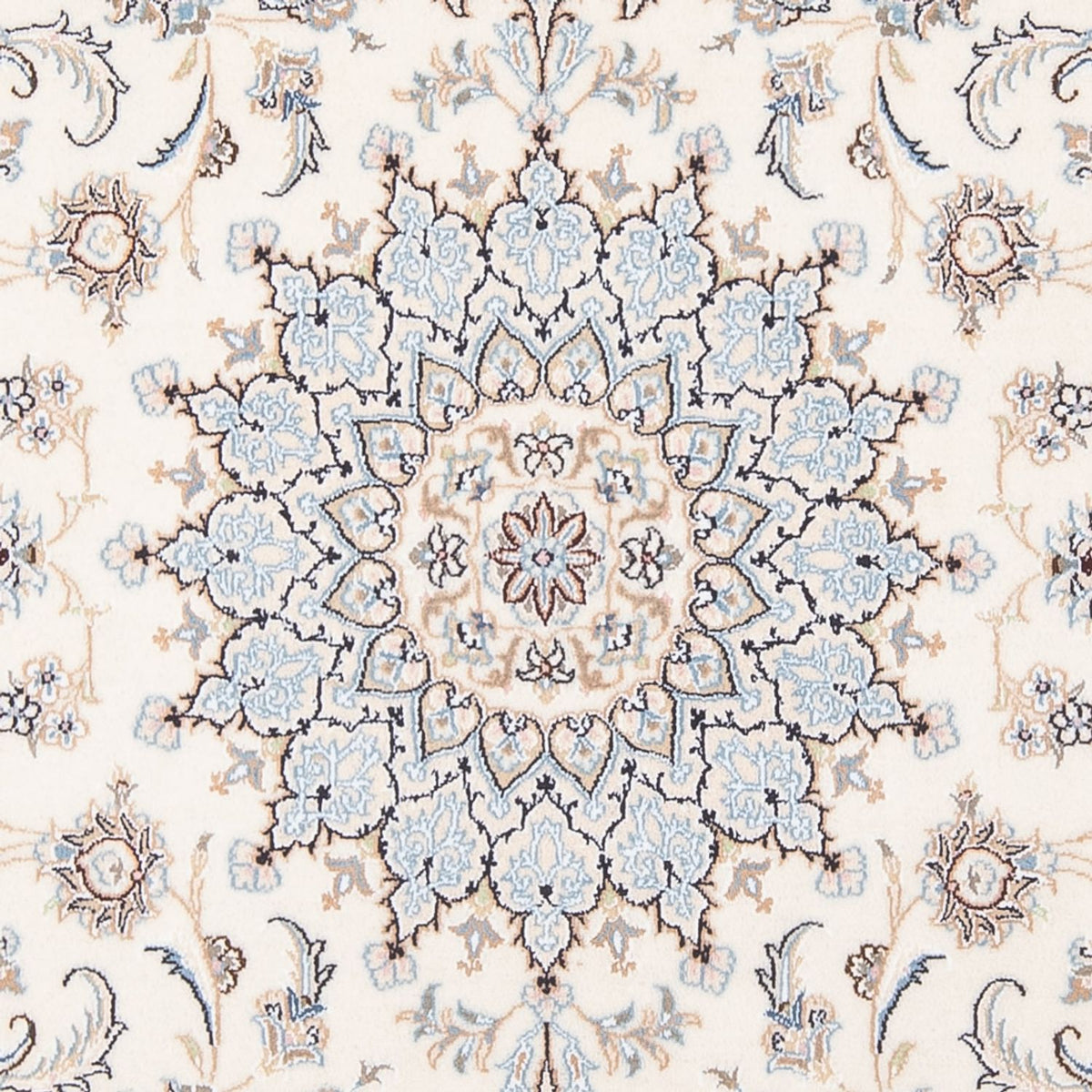Alfombra Persa - Nain - Prima - 205 x 149 cm - crema