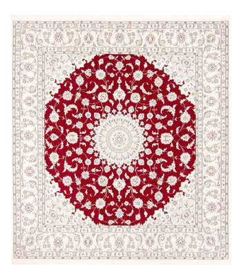 Alfombra persa - Nain cuadrado  - 210 x 194 cm - rojo