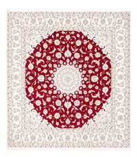 Alfombra persa - Nain cuadrado  - 210 x 194 cm - rojo