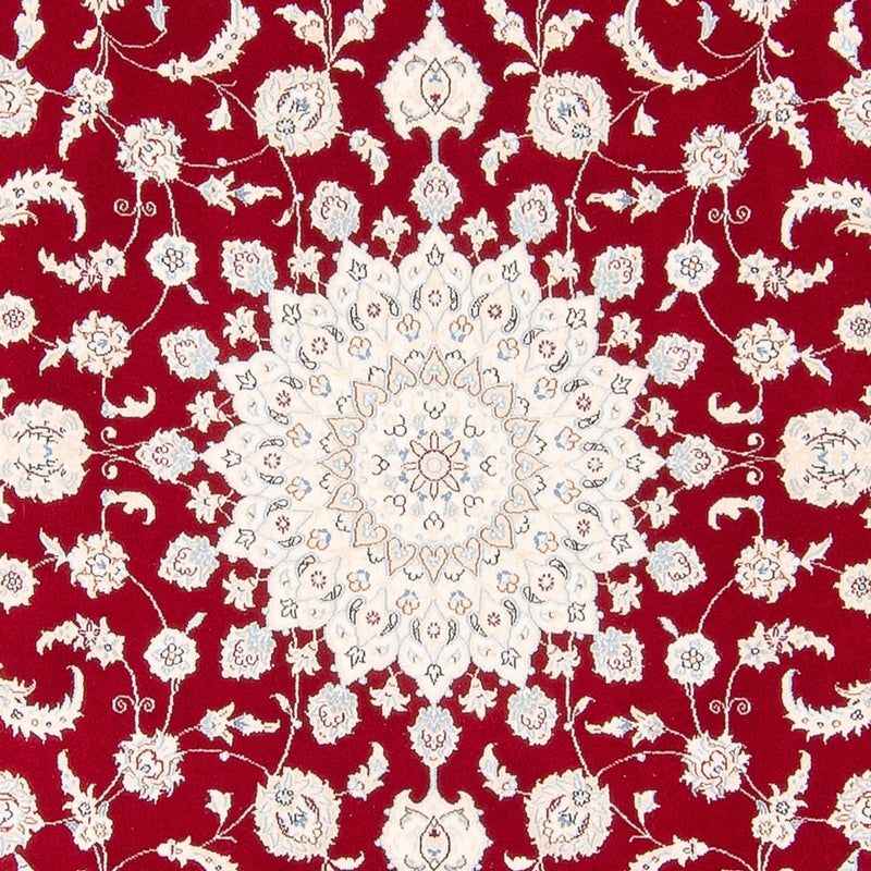 Alfombra persa - Nain cuadrado  - 210 x 194 cm - rojo