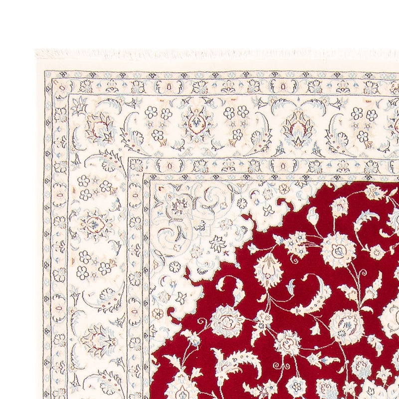 Alfombra persa - Nain cuadrado  - 210 x 194 cm - rojo