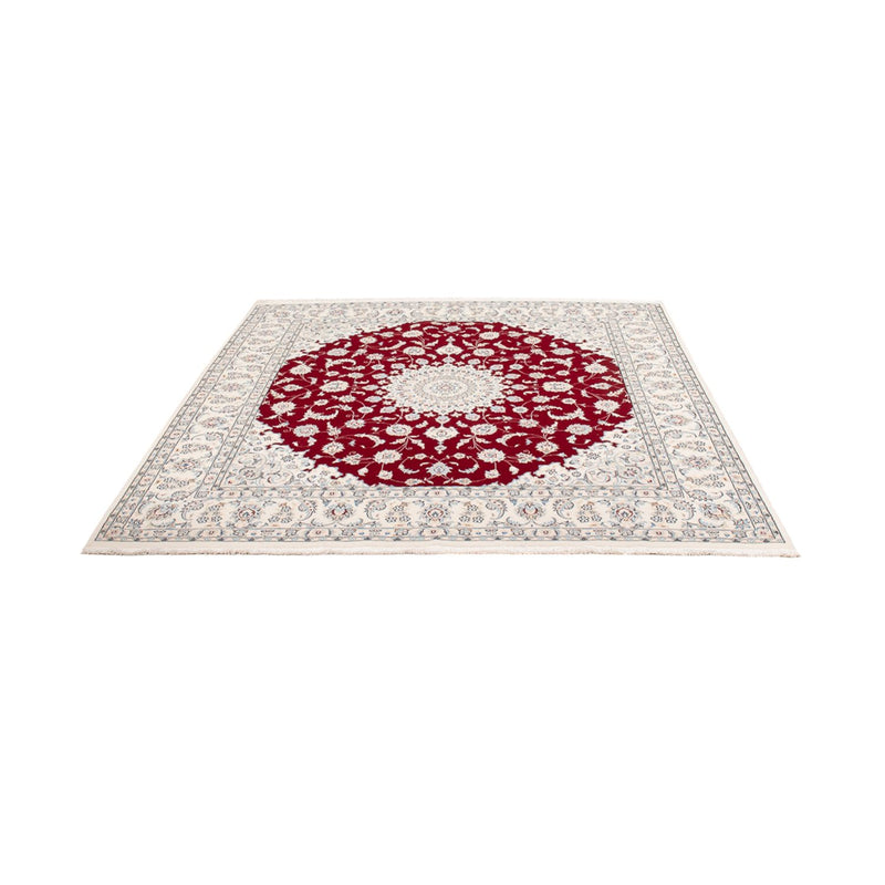 Alfombra persa - Nain cuadrado  - 210 x 194 cm - rojo