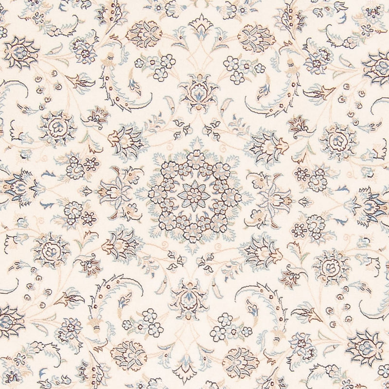 Alfombra persa - Nain redondo  - 200 x 200 cm - crema