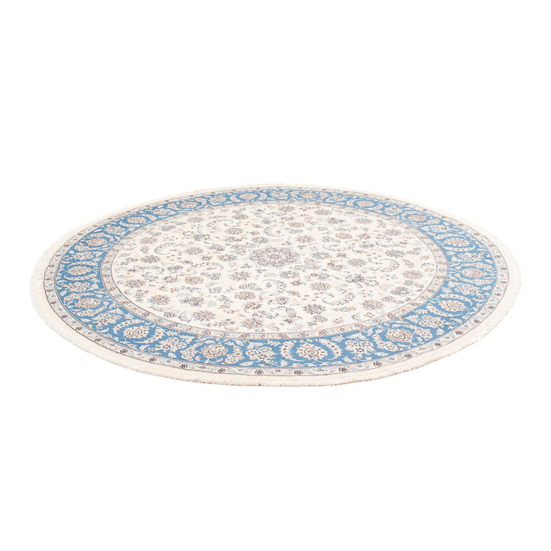 Alfombra persa - Nain redondo  - 200 x 200 cm - crema