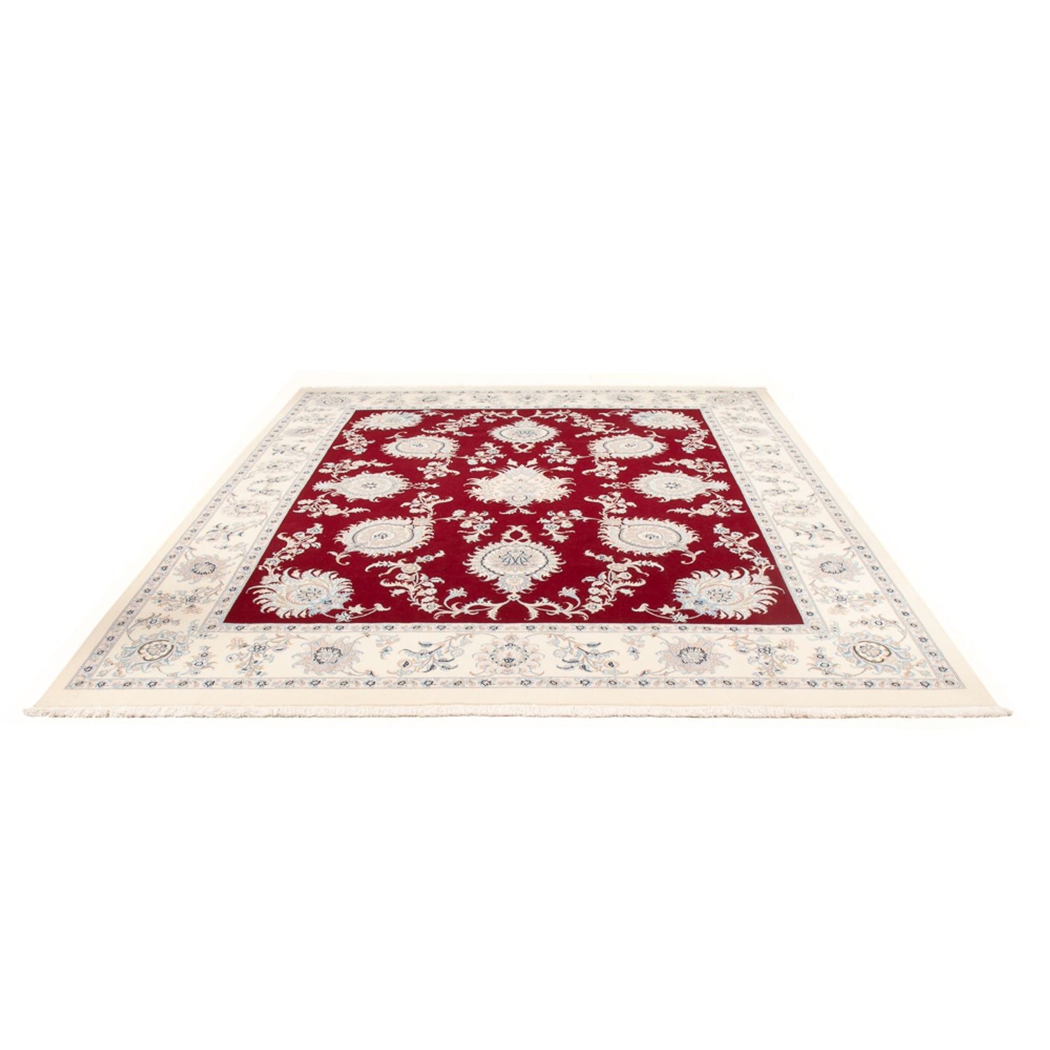Alfombra Persa - Nain - Prima - 294 x 250 cm - rojo