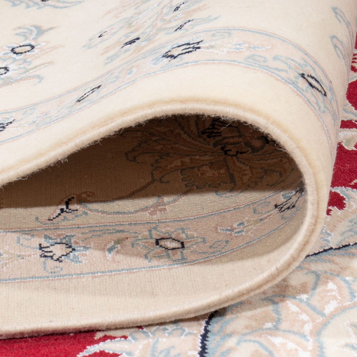 Alfombra Persa - Nain - Prima - 291 x 247 cm - rojo