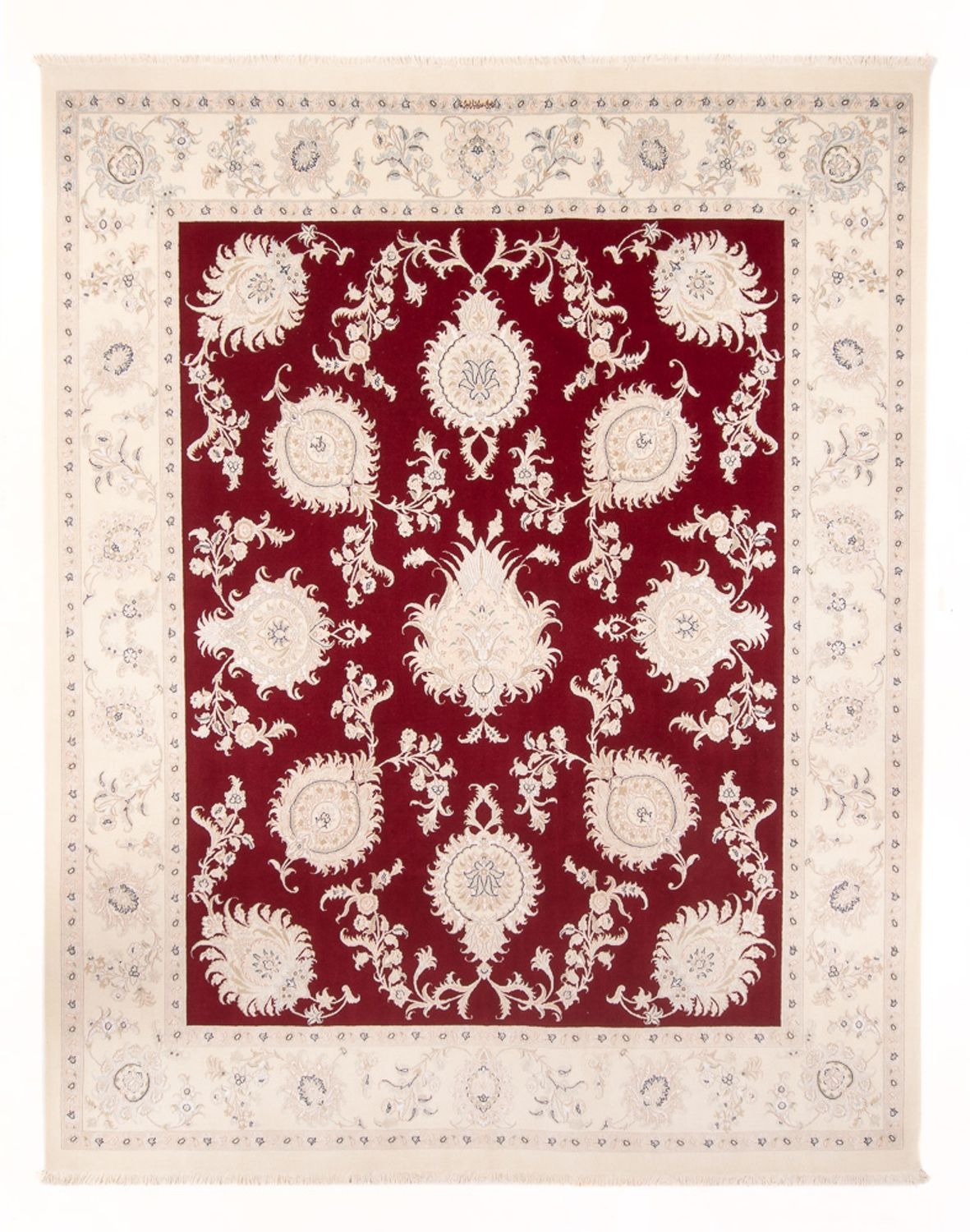 Alfombra Persa - Nain - Prima - 297 x 248 cm - rojo