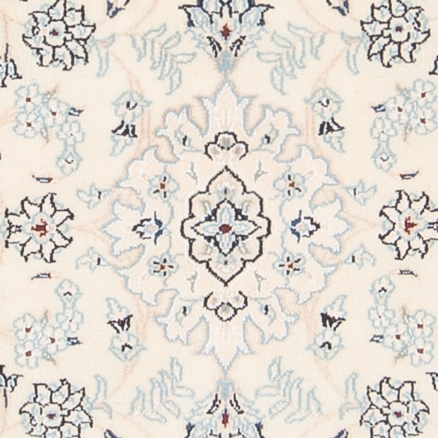 Alfombra persa - Nain - 94 x 60 cm - crema
