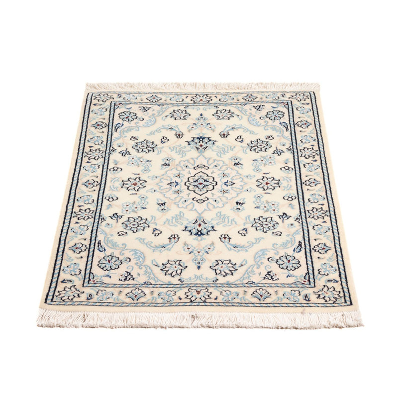 Alfombra persa - Nain - 94 x 60 cm - crema