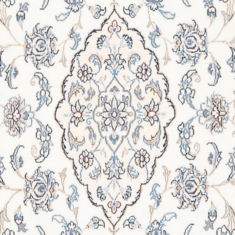 Alfombra de pasillo Alfombra Persa - Nain - Prima - 340 x 84 cm - crema