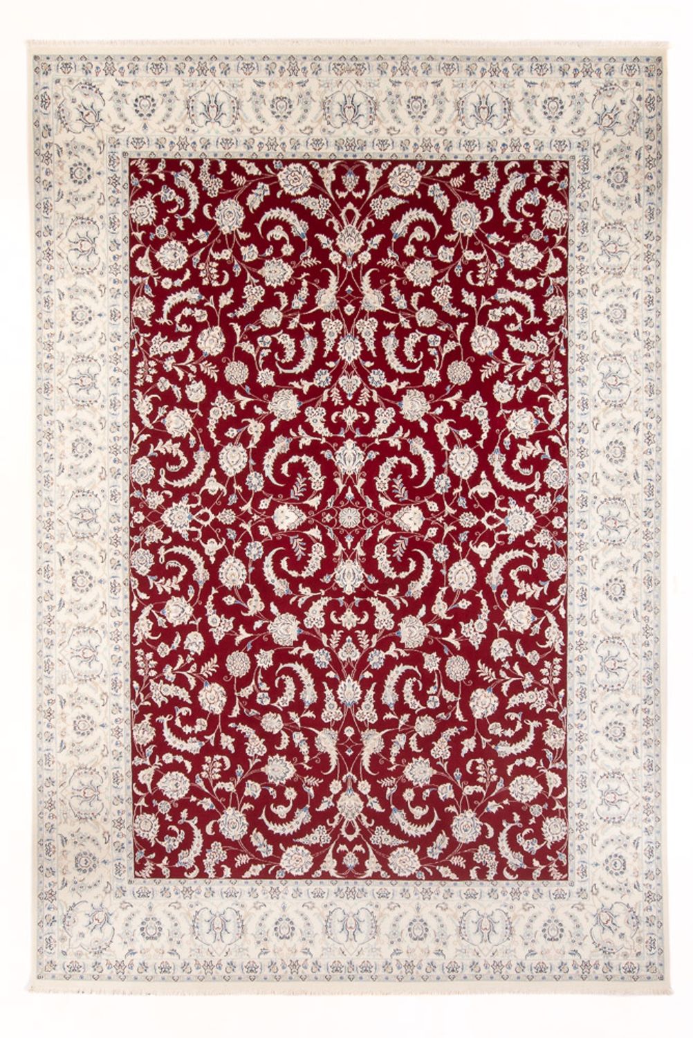 Alfombra Persa - Nain - Prima - 350 x 245 cm - rojo
