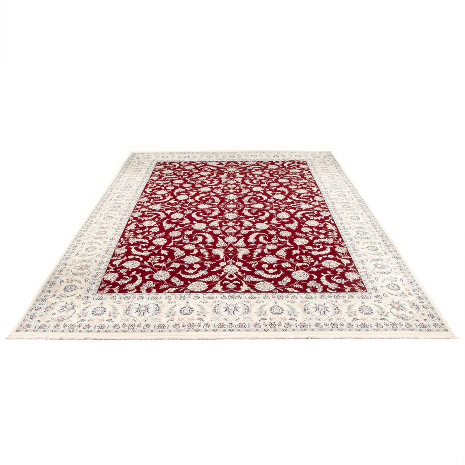 Alfombra Persa - Nain - Prima - 350 x 245 cm - rojo