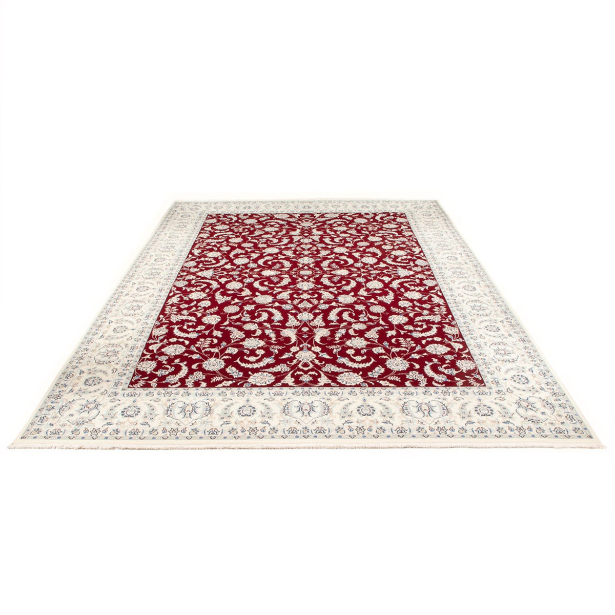 Alfombra Persa - Nain - Prima - 350 x 245 cm - rojo