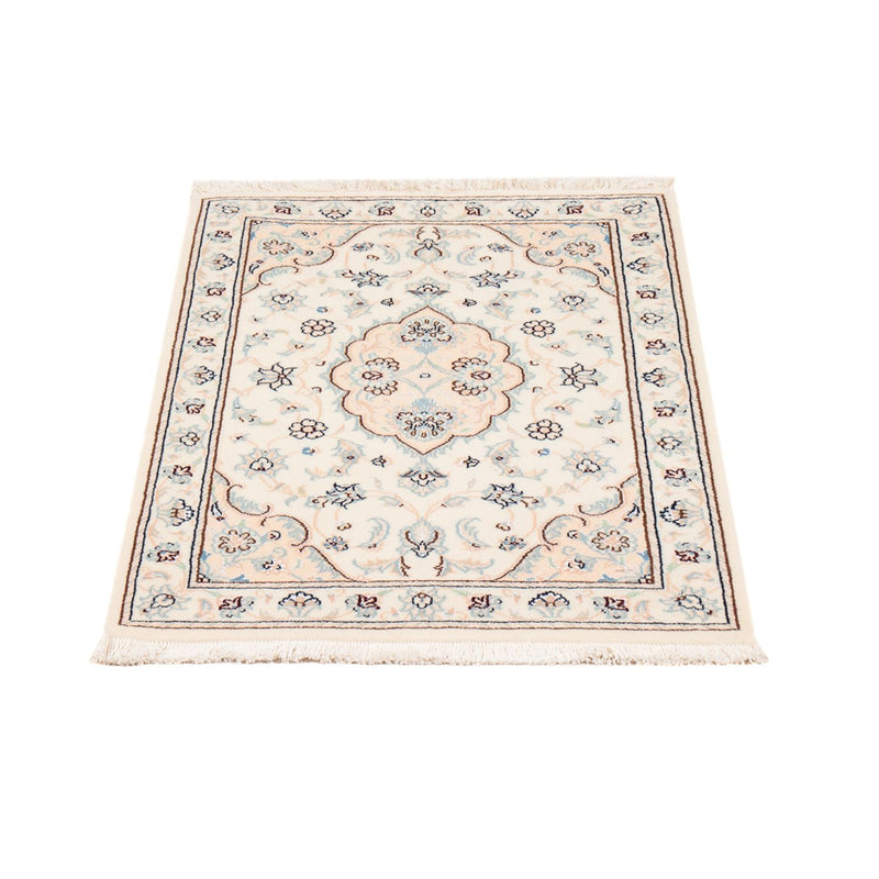 Alfombra persa - Nain - 91 x 60 cm - beige