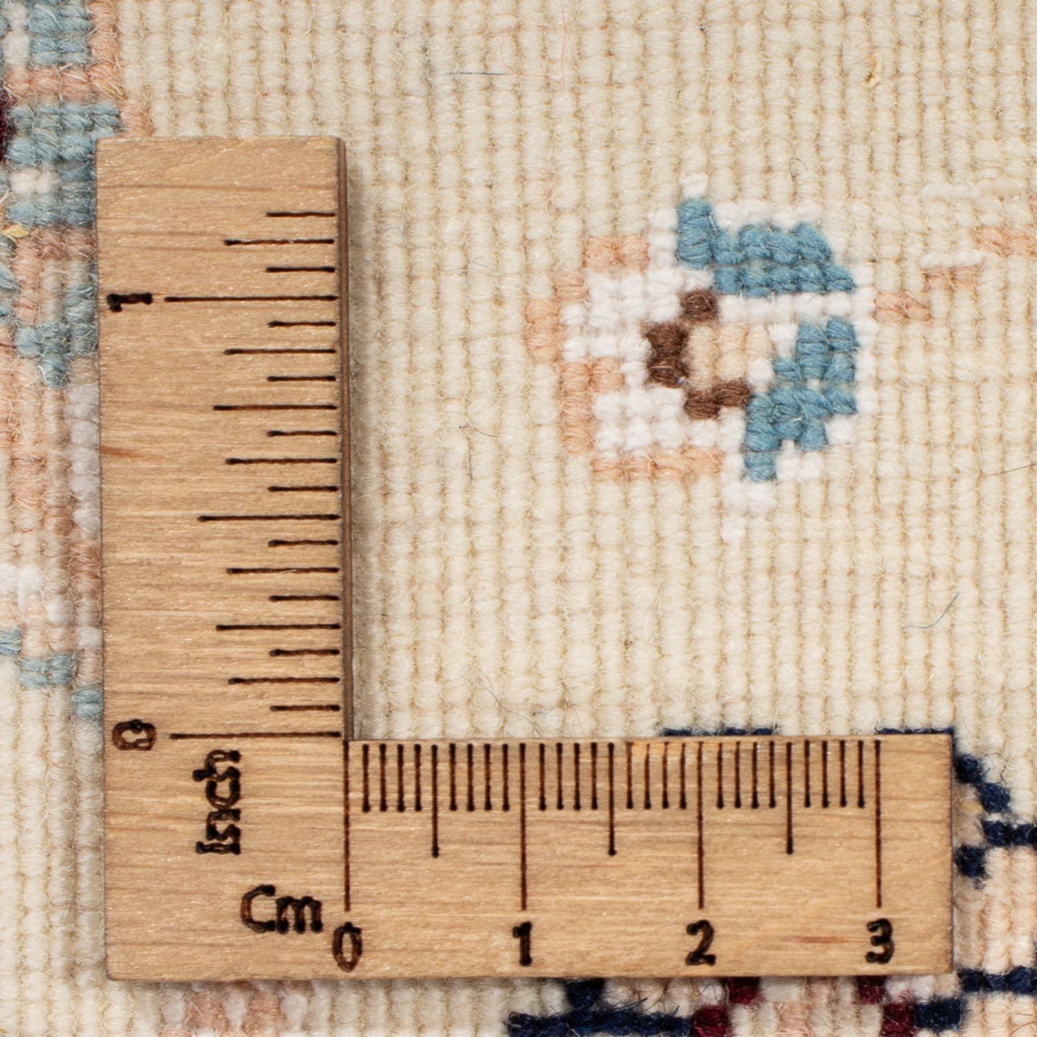 Alfombra persa - Nain - 91 x 60 cm - beige