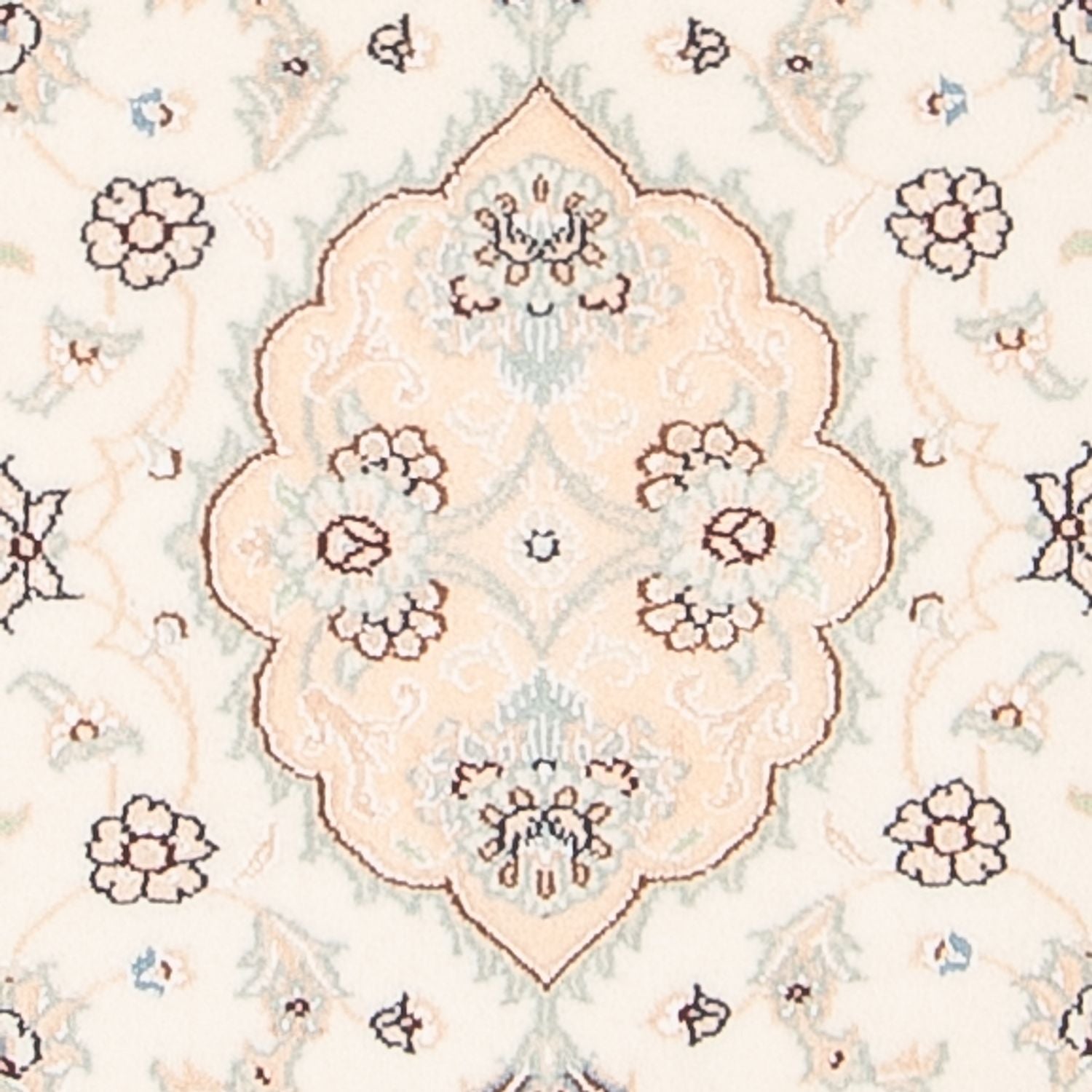 Alfombra persa - Nain - 92 x 60 cm - beige