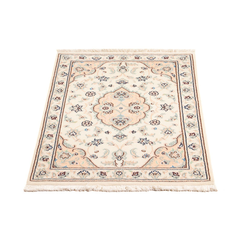 Alfombra persa - Nain - 92 x 60 cm - beige