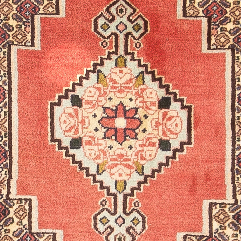 Alfombra persa - Clásica - 110 x 75 cm - rojo