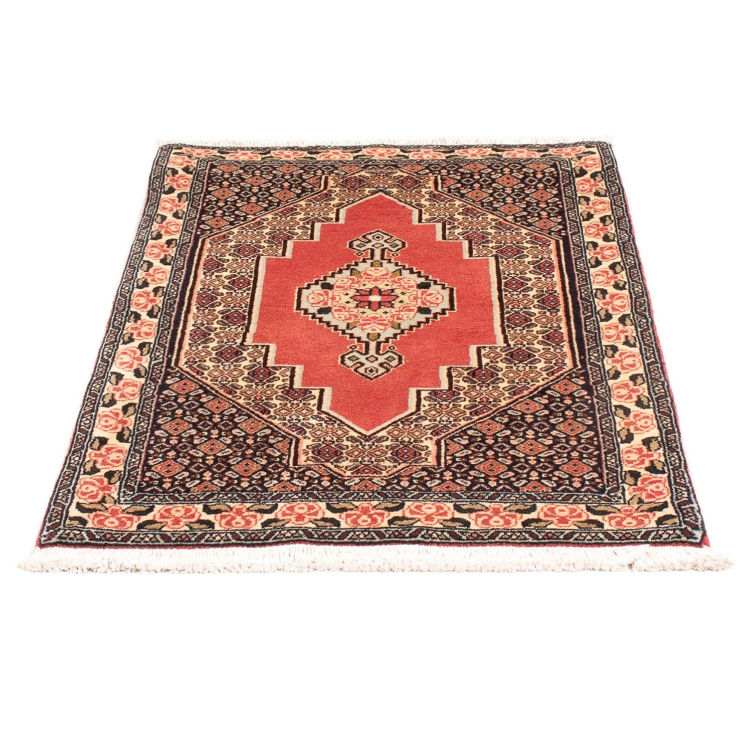Alfombra persa - Clásica - 110 x 75 cm - rojo