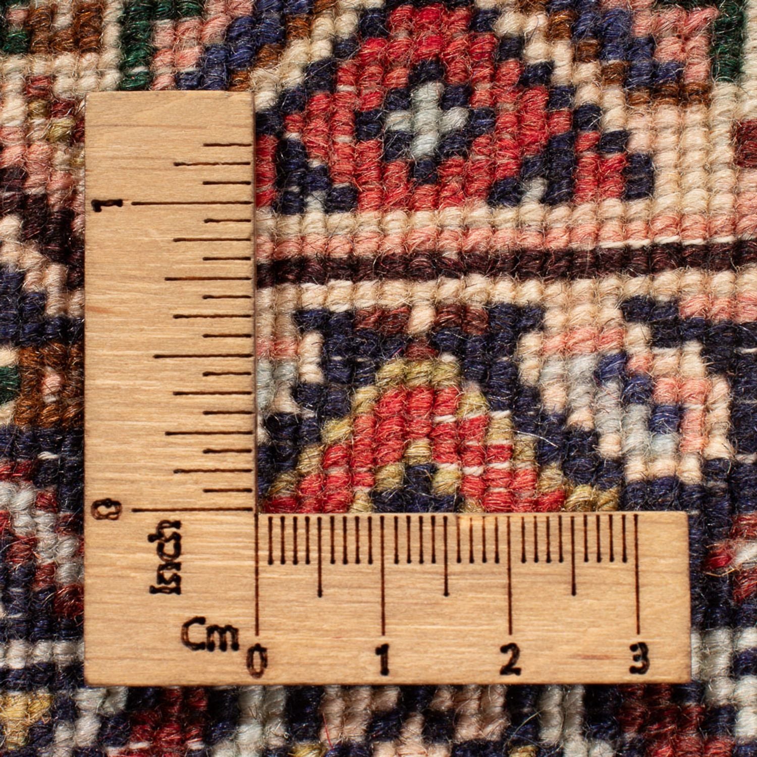 Alfombra persa - Clásica - 110 x 75 cm - rojo
