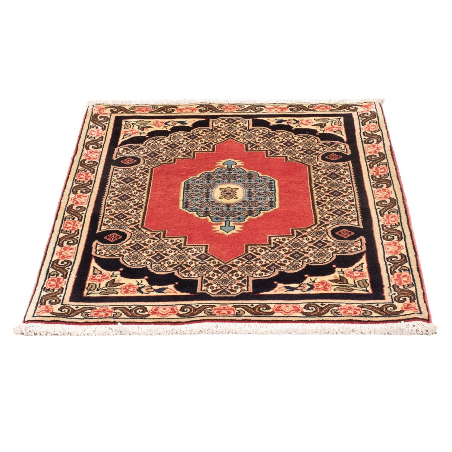 Alfombra persa - Clásica - 100 x 76 cm - rojo
