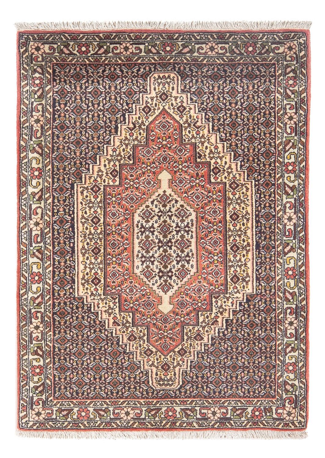 Alfombra persa - Clásica - 112 x 76 cm - rojo claro