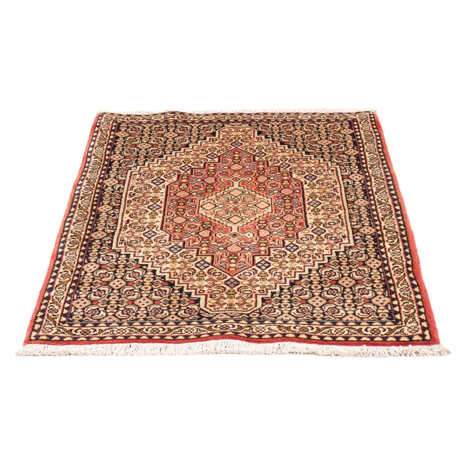 Alfombra persa - Clásica - 108 x 76 cm - rojo claro