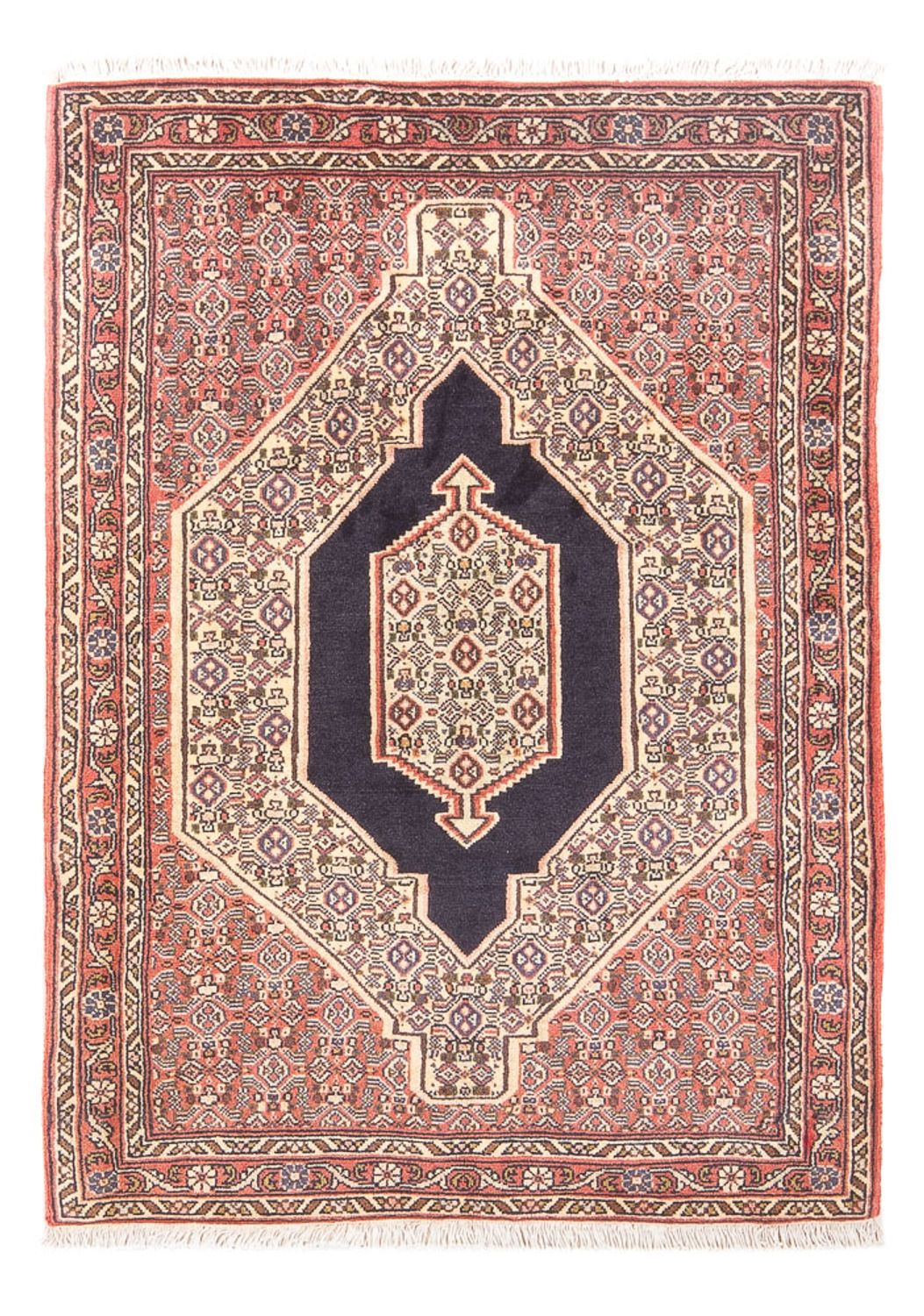 Alfombra persa - Clásica - 112 x 74 cm - azul oscuro