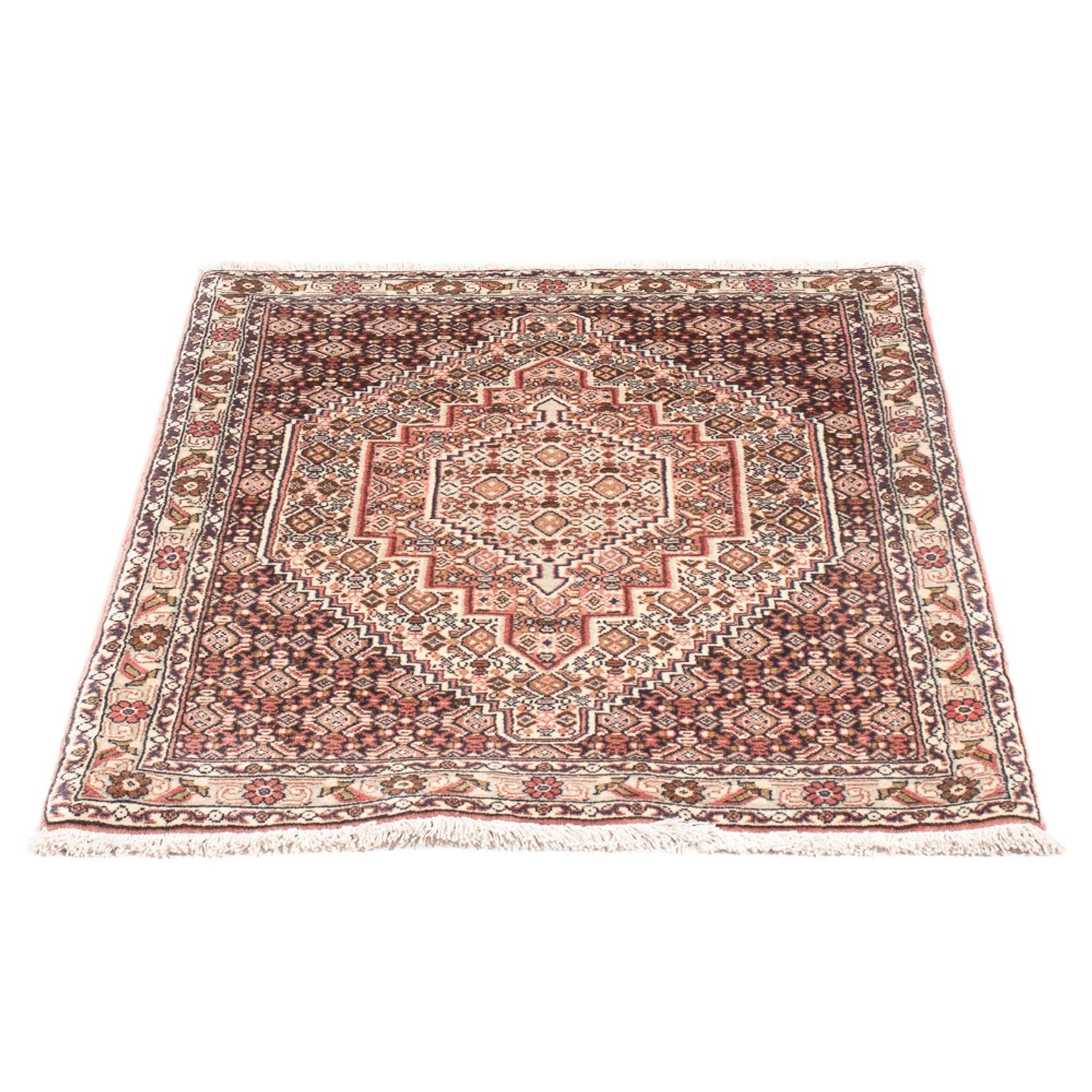 Alfombra persa - Clásica - 102 x 74 cm - beige claro