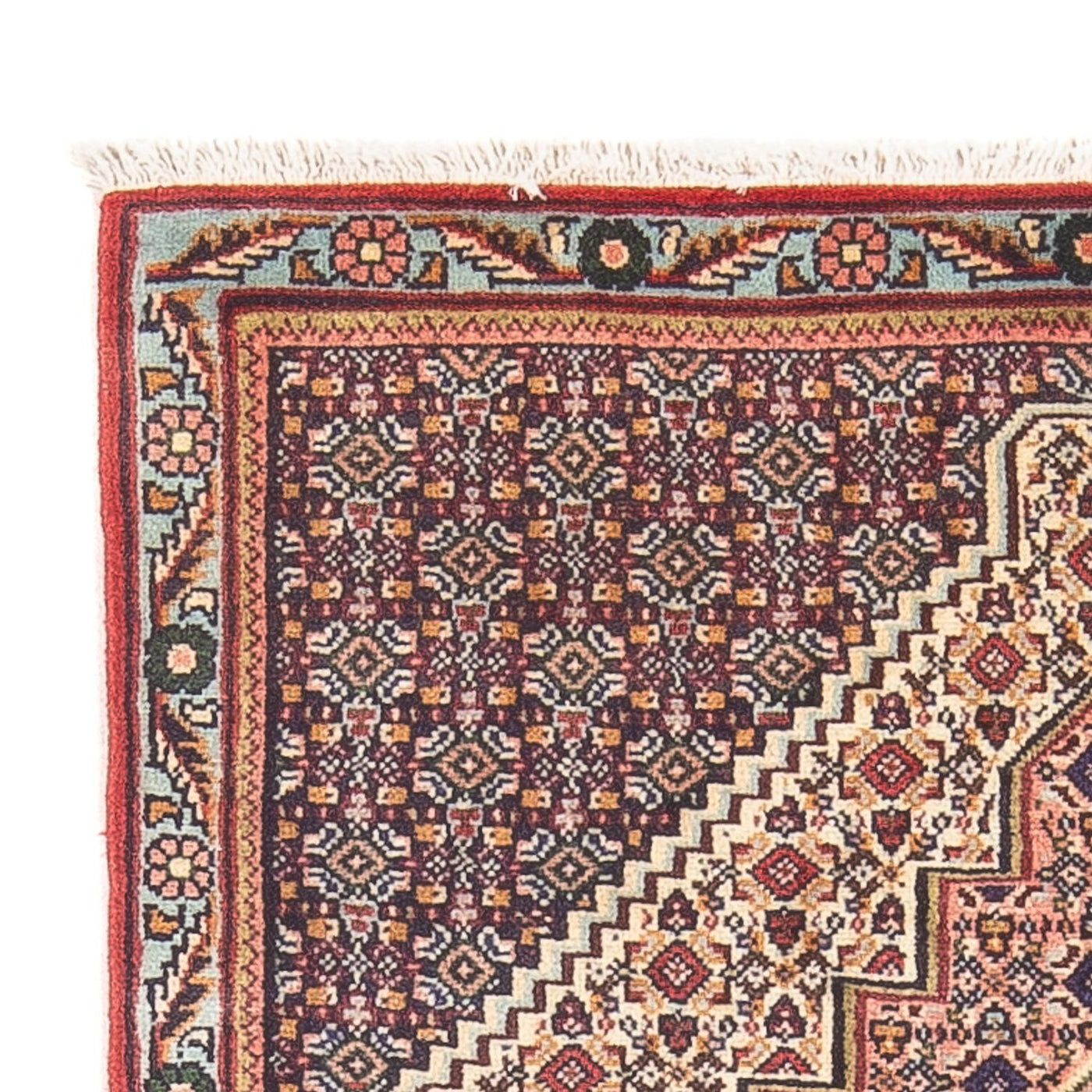 Alfombra persa - Clásica - 103 x 72 cm - beige claro