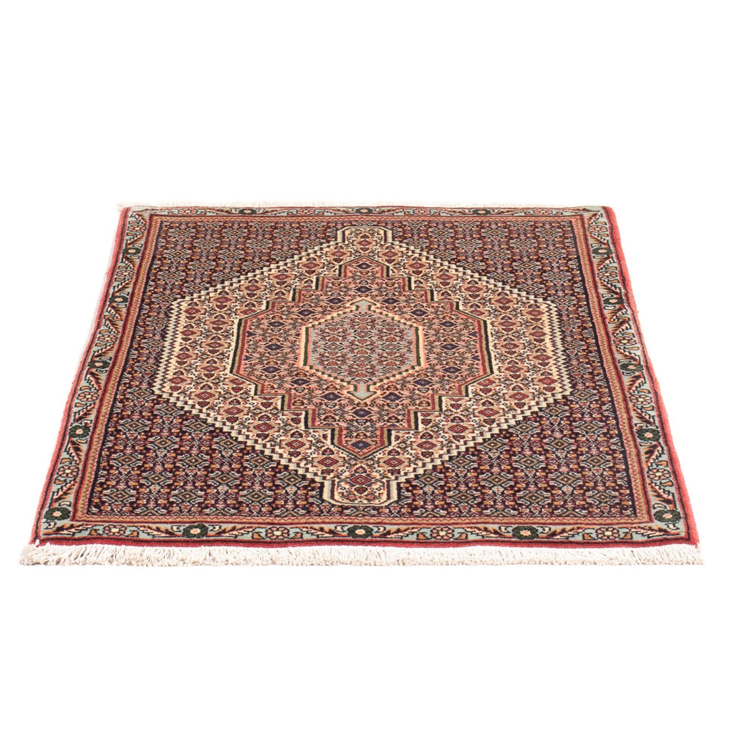 Alfombra persa - Clásica - 103 x 72 cm - beige claro