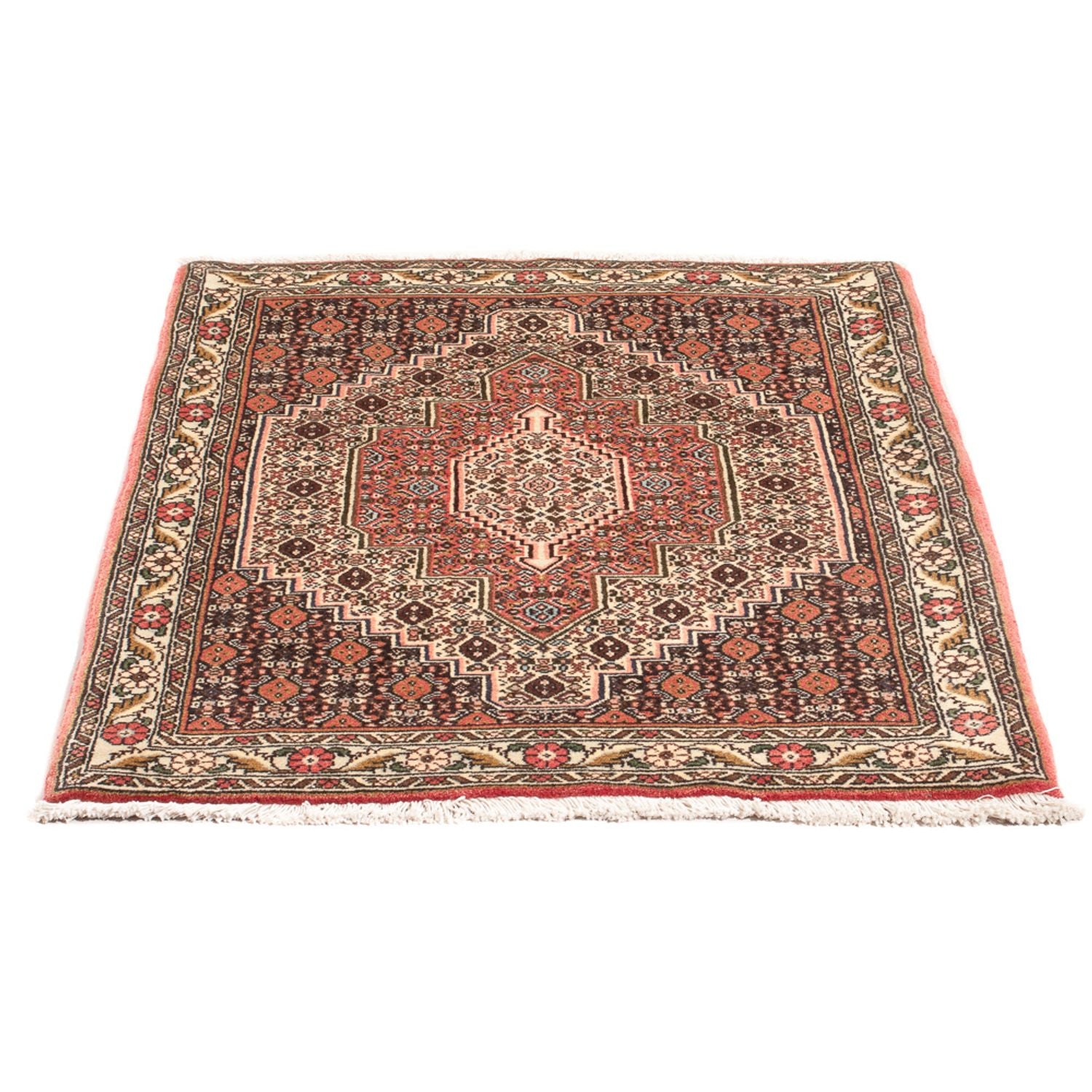 Alfombra persa - Clásica - 107 x 76 cm - beige claro
