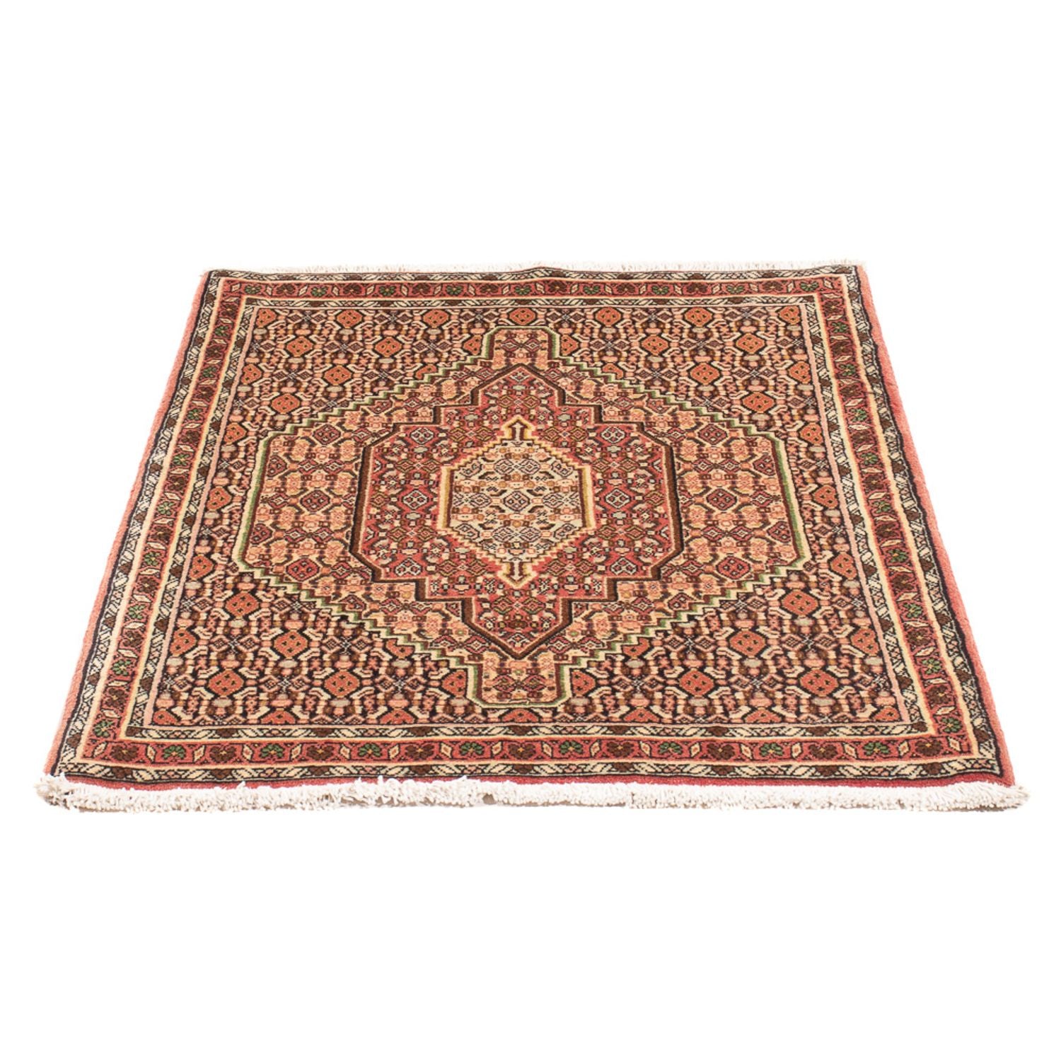 Alfombra persa - Clásica - 103 x 74 cm - beige claro
