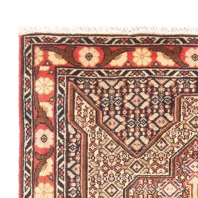 Alfombra persa - Clásica - 110 x 77 cm - beige oscuro