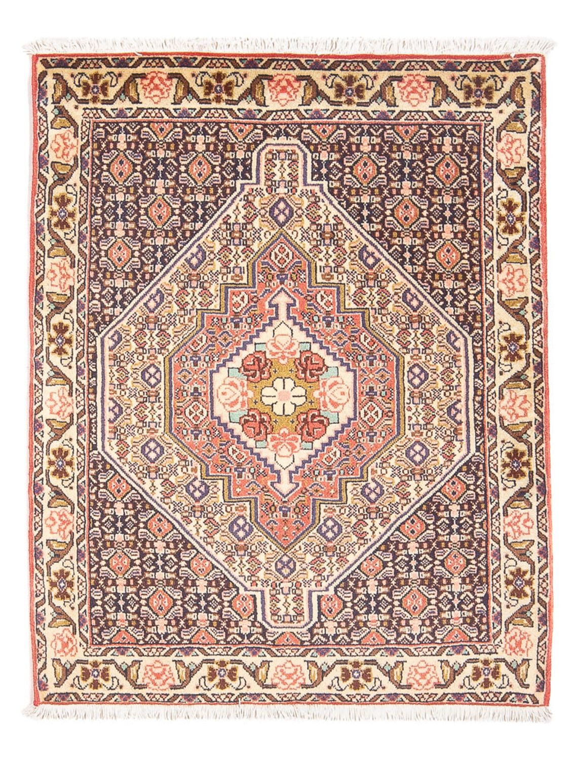 Alfombra persa - Clásica - 102 x 75 cm - rojo claro